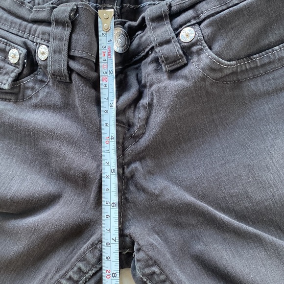 TRUE RELIGION dark grey pants woman 26 - Picture 3 of 5